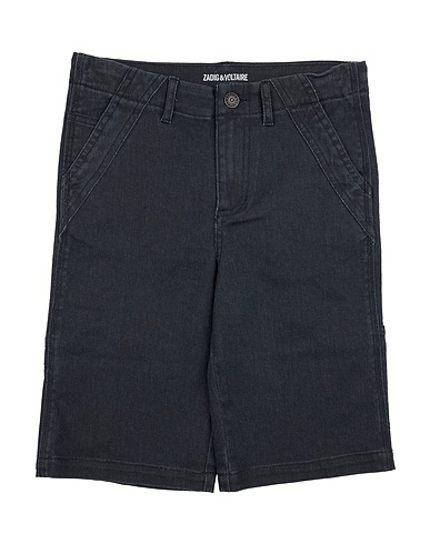 ZADIG&VOLTAIRE Shorts jeans Antracite 99% Cotone, 1% Elastan