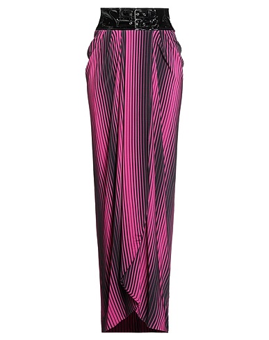 MOSCHINO Maxi Skirts Fuchsia 94% Viscose, 6% Elastane, Polyester