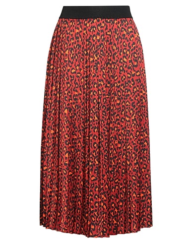 HUGO Midi skirt Rust 100% Polyester