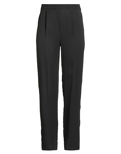 MAX MARA Casual pants Black 65% Viscose, 35% Silk