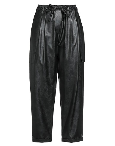 NO-NÀ Casual trouser Black 50% Viscose, 50% Polyurethane