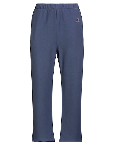 CHAMPION Casual trouser X BEAMS BOY Navy blue 74% Cotton, 26% Polyester, Elastane