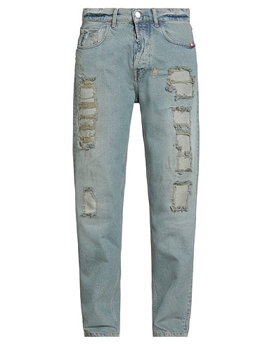 AMISH SUPPLIES Denim trousers Blue 100% Cotton