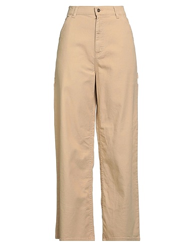 CARHARTT Casual pants Sand 97% Cotton, 3% Elastane