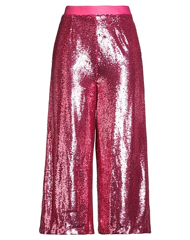 MANILA GRACE Pantalone Fucsia 100% Poliestere