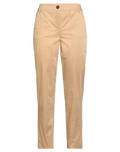 EMME by MARELLA Casual pants Camel 96% Cotton, 4% Elastane