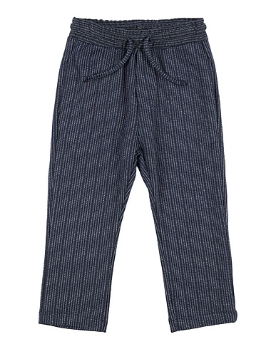 MANUEL RITZ Casual trouser Navy blue 84% Polyester, 16% Cotton