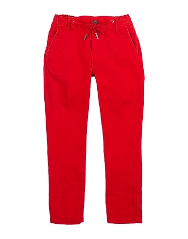 JECKERSON Casual trouser Red 98% Cotton, 2% Elastane