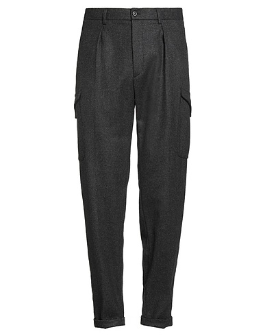 BOGLIOLI Casual trouser Charcoal 61% Virgin Wool, 26% Polyamide, 8% Acrylic, 5% Cashmere