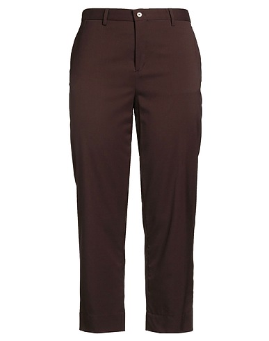 BRIGLIA 1949 Casual trouser GENDERLESS Dark brown 54% Virgin Wool, 45% Polyester, 1% Elastane