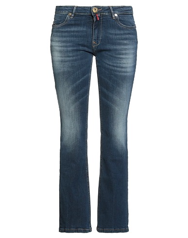 TAKE-TWO Bootcut Jeans Blue 99% Cotton, 1% Elastane