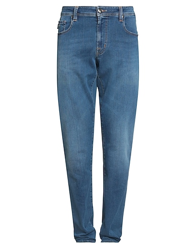 TRAMAROSSA Denim pants 87% Cotton, 9% Polyester, 4% Elastane