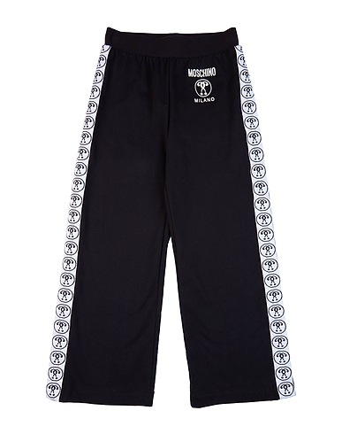 MOSCHINO TEEN Casual trouser 100% Cotton, Elastane, Polyester