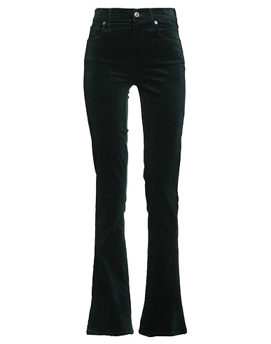 7 FOR ALL MANKIND Casual pants Dark green 54% Cotton, 35% Modacrylic, 8% Elastomultiester, 3% Elastane
