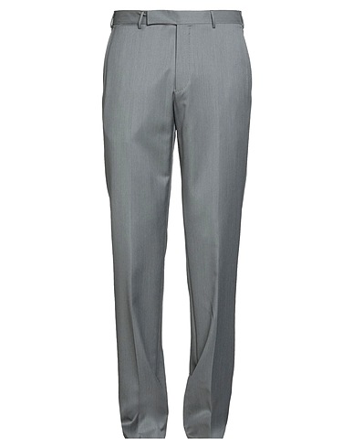 ZEGNA パンツ グレー ウール 100%