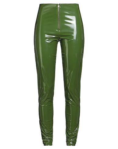PATRIZIA PEPE Casual trouser Green 100% Polyurethane