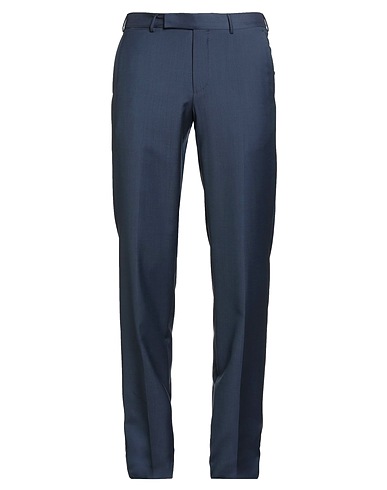 ZEGNA Casual trouser Midnight blue 100% Wool