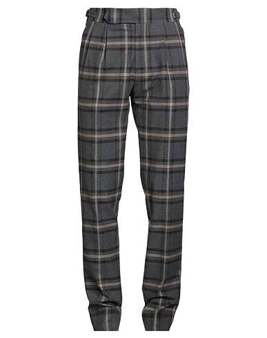 GERMANO Casual trouser Grey 98% Cotton, 2% Elastane