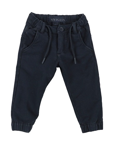 SIVIGLIA Casual trouser Midnight blue 97% Cotton, 3% Elastane