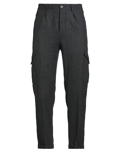 BOGLIOLI Casual trouser Charcoal 61% Virgin Wool, 26% Polyamide, 8% Acrylic, 4% Cashmere, 1% Textile fibres