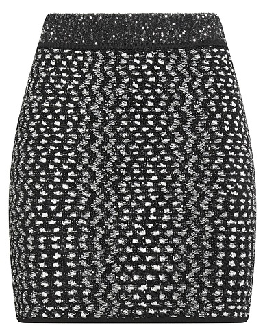 MISSONI Mini skirt Black 45% Viscose, 28% Polyamide, 18% Polyester, 9% Elastane