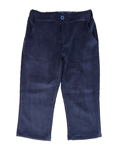 U+É Casual trouser Slate blue 85% Polyester, 12% Viscose, 3% Elastane
