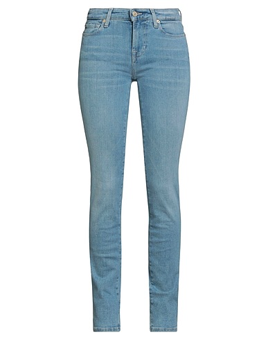 7 FOR ALL MANKIND Denim trousers Blue 97% Cotton, 3% Elastane