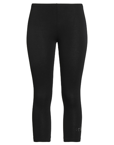DSQUARED2 Leggings Black 94% Cotton, 6% Elastane