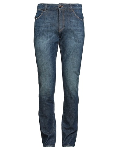 PT Torino Denim trousers Blue 98% Cotton, 2% Elastane