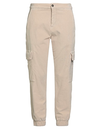 MASON'S Casual trouser Beige 84% Cotton, 14% Modal, 2% Elastane