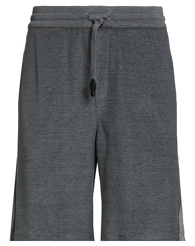 BRIONI Shorts & Bermuda Grey 62% Cotton, 38% Silk