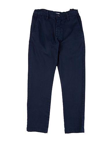 GAUDÌ Casual trouser Midnight blue 97% Cotton, 3% Elastane