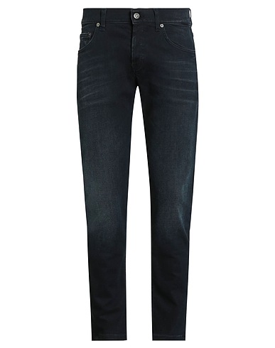 DONDUP Denim pants Blue 90% Organic cotton, 8% Elastomultiester, 2% Elastane