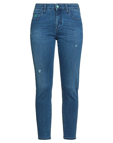 JACOB COHЁN Denim pants 89% Cotton, 8% Elastomultiester, 3% Elastane