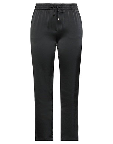 MARC CAIN Casual trouser Black 55% Recycled polyester, 45% Polyester