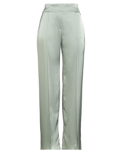 MARC CAIN Casual trouser Sage green 87% Triacetate, 13% Elastane