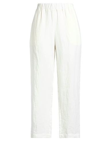 PDR PHISIQUE DU ROLE Pantalone Panna 100% Lino