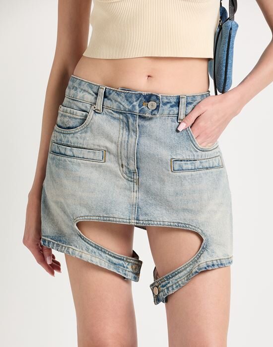 COURRÈGES Джинсовая юбка