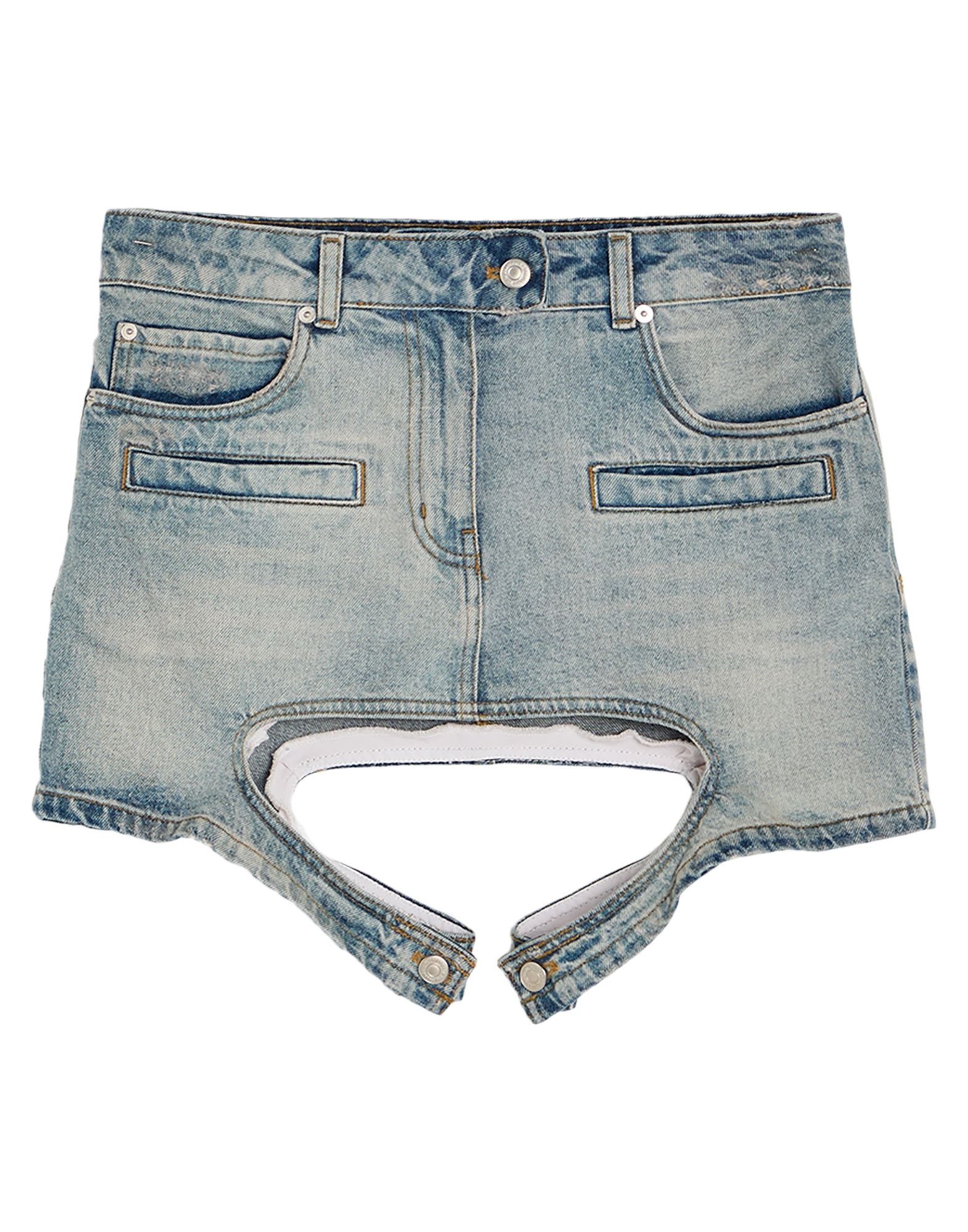 COURRÈGES - Denim skirts