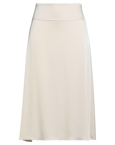 WINDSOR. Midi skirt Beige 77% Triacetate, 23% Polyester