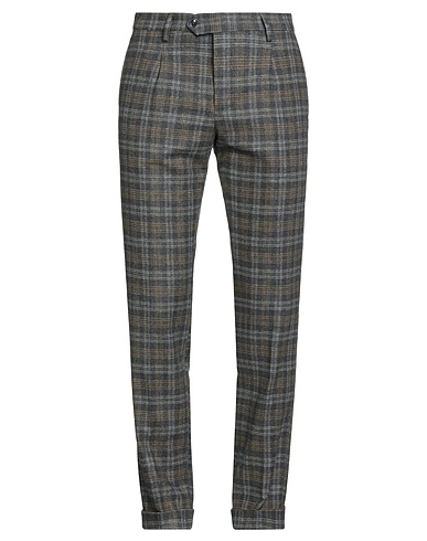 BETWOIN Casual pants Grey 60% Wool, 30% Polyester, 8% Polyamide, 2% Elastane
