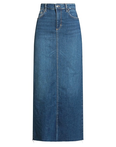 LIU •JO Denim skirt Blue 84% Cotton, 14% Polyester, 2% Elastane