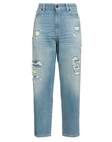 PT Torino Denim trousers Blue 60% Cotton, 40% Lyocell