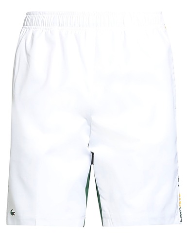 LACOSTE SPORT Shorts & Bermuda White 100% Polyester
