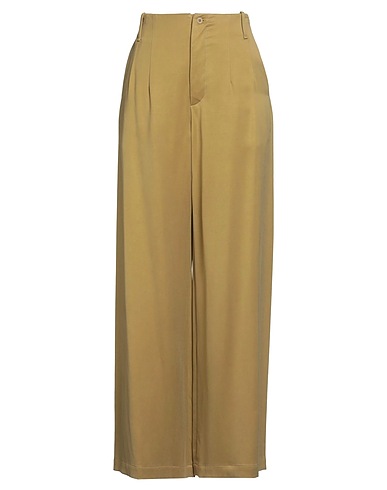 GENTRYPORTOFINO Casual pants Mustard 56% Viscose, 44% Cupro