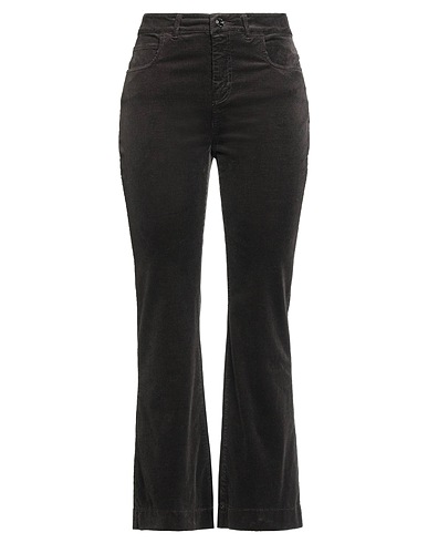 CARACTÈRE Casual trouser Dark brown 78% Cotton, 20% Modal, 2% Elastane