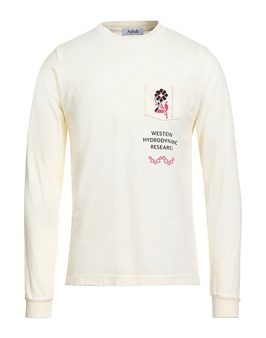 ADISH T-shirt Panna 100% Cotone