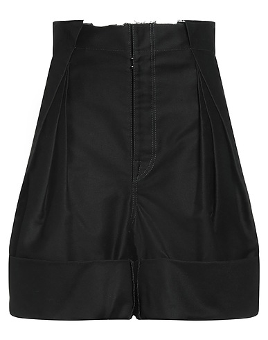 MAISON MARGIELA Shorts & Bermuda NERO 100% Cotton