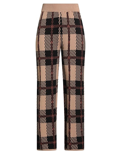 MATEHA Casual trouser Camel 70% Viscose, 25% Polyester, 3% Metallic Polyester, 2% Polyamide