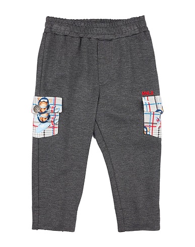 MONNALISA Casual trouser Grey 79% Viscose, 18% Polyamide, 3% Elastane